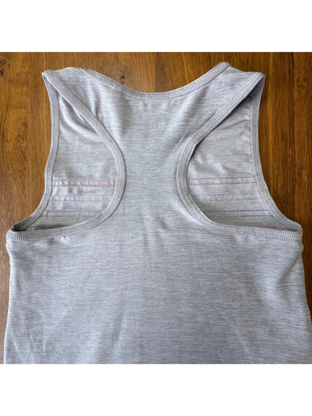 MINI BODEN Athletic Racer Back Tank Top Girls 9-10 140 Grey Muscle Summer Shirt - Picture 4 of 8